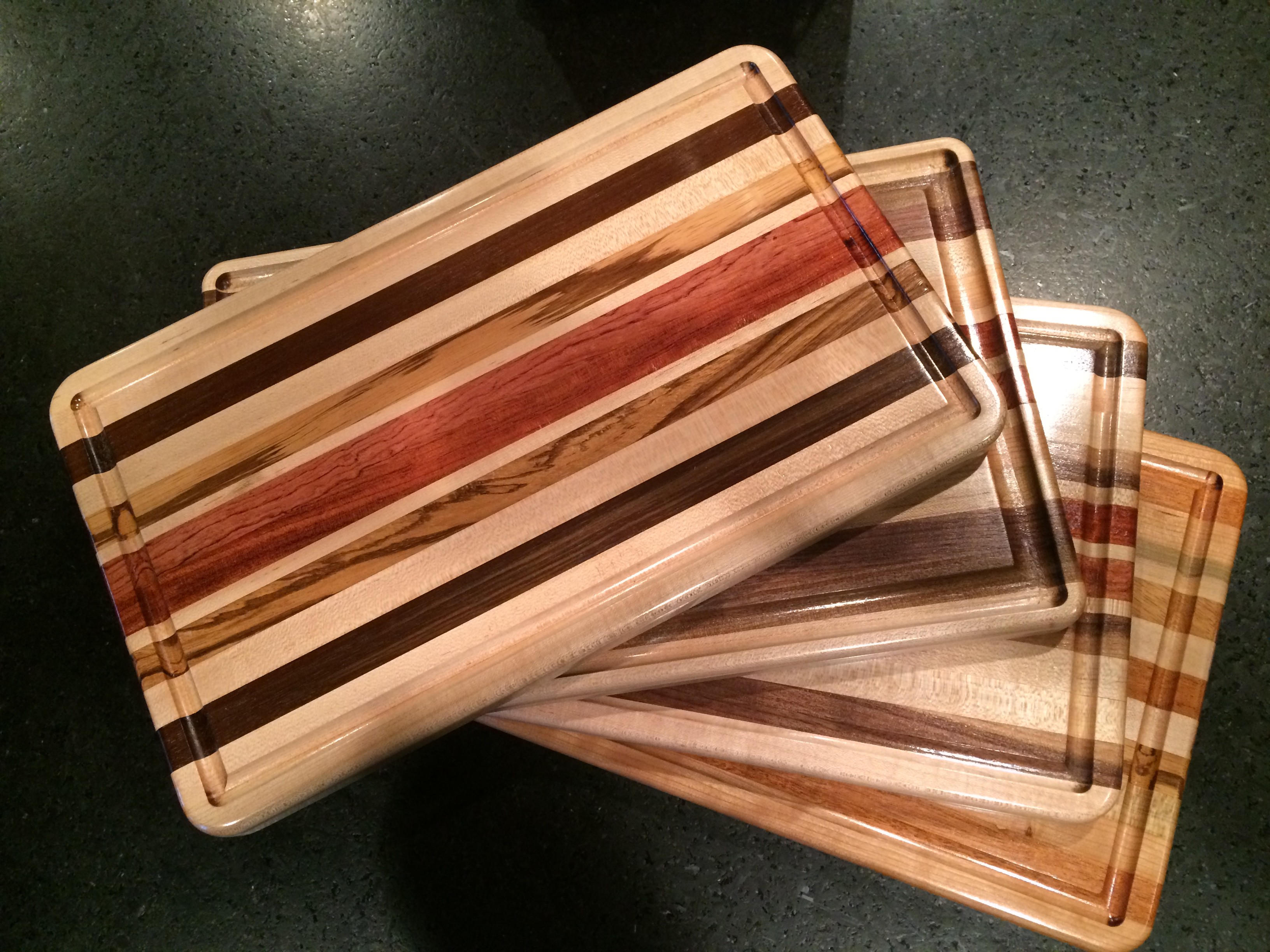 Zebrawood Thin Cutting Board Strips - Woodworkers Source